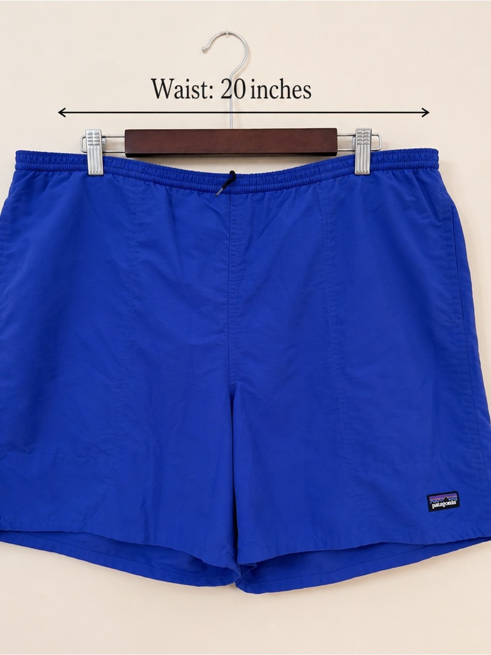 Patagonia Men’s Blue Baggies Swim Trunks | XL | Classic Quick-Dry Beach Shorts